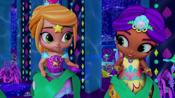 Shimmer and Shine - Recife Zeacorn / Luzes da Oceania