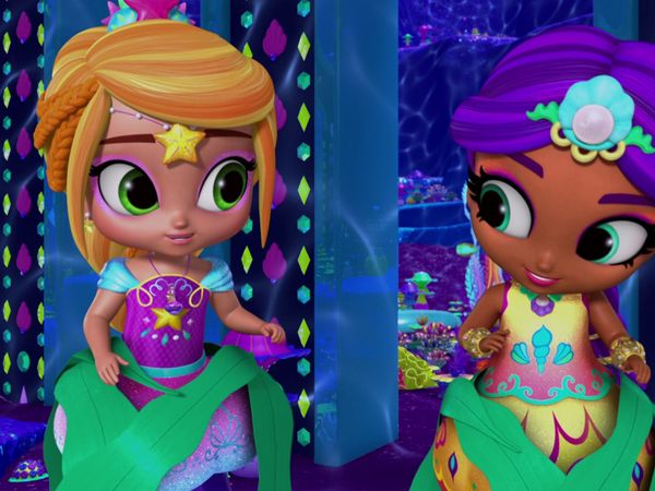Shimmer and Shine - Recife Zeacorn / Luzes da Oceania