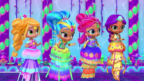 Shimmer e Shine - Surpresa nas Conchas / O Peixe-zabalão