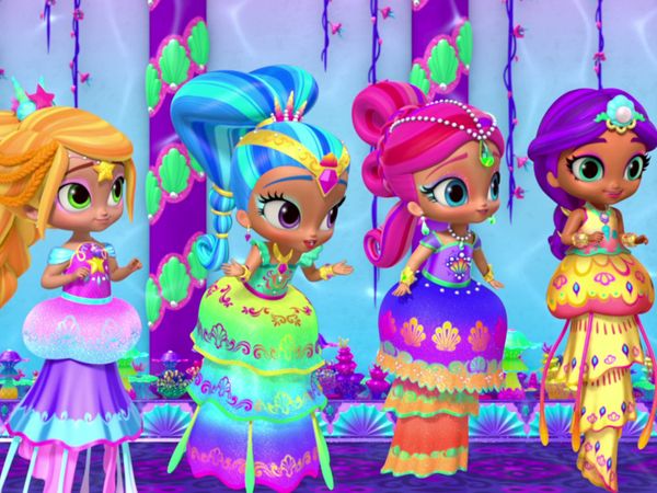 Shimmer e Shine - Surpresa nas Conchas / O Peixe-zabalão