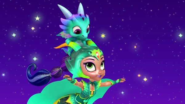 Shimmer e Shine - A Lenda da Pedra do Dragão