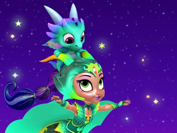 Shimmer e Shine - A Lenda da Pedra do Dragão