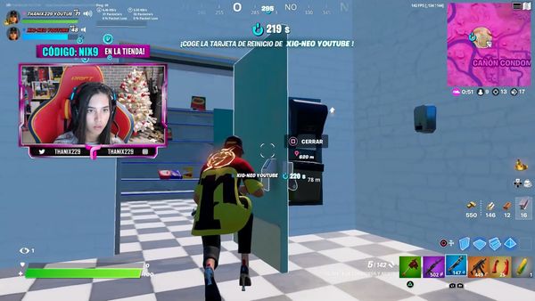 La jugadora Femenina de Fortnite De Estreno (ThaNix229) - Episodio 38