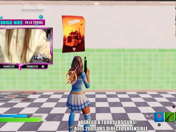 La jugadora Femenina de Fortnite De Estreno (ThaNix229) - Episodio 34