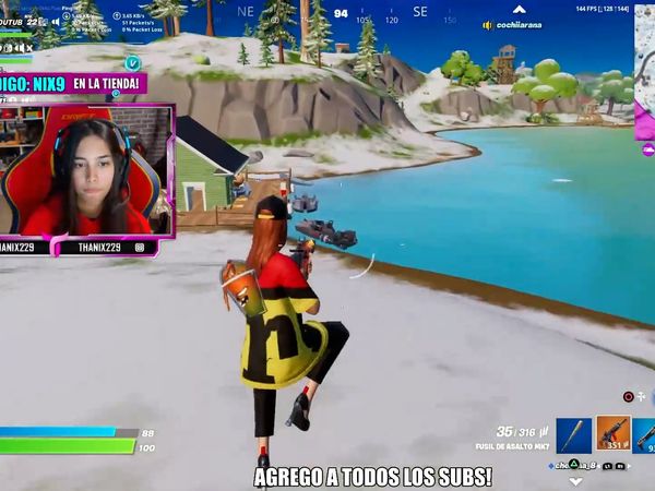 La jugadora Femenina de Fortnite De Estreno (ThaNix229) - Episodio 21