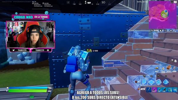 La jugadora Femenina de Fortnite De Estreno (ThaNix229) - Episodio 4