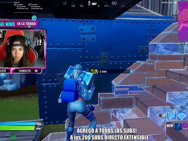 La jugadora Femenina de Fortnite De Estreno (ThaNix229) - Episodio 4