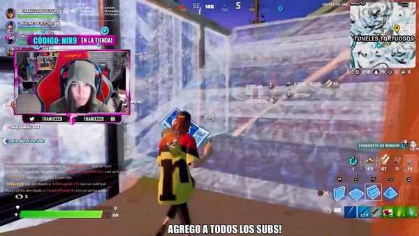 La jugadora Femenina de Fortnite De Estreno (ThaNix229) - Episodio 9