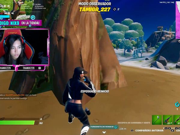 La jugadora Femenina de Fortnite De Estreno (ThaNix229) - Episodio 5
