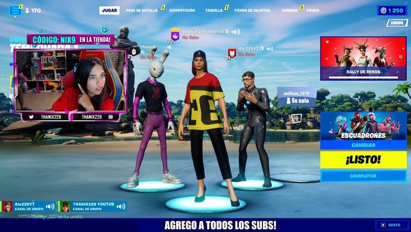 La jugadora Femenina de Fortnite De Estreno (ThaNix229) - Episodio 20