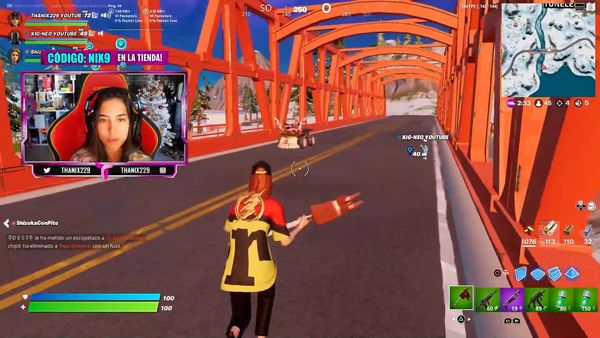 La jugadora Femenina de Fortnite De Estreno (ThaNix229) - Episodio 32