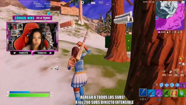 La jugadora Femenina de Fortnite De Estreno (ThaNix229) - Episodio 1
