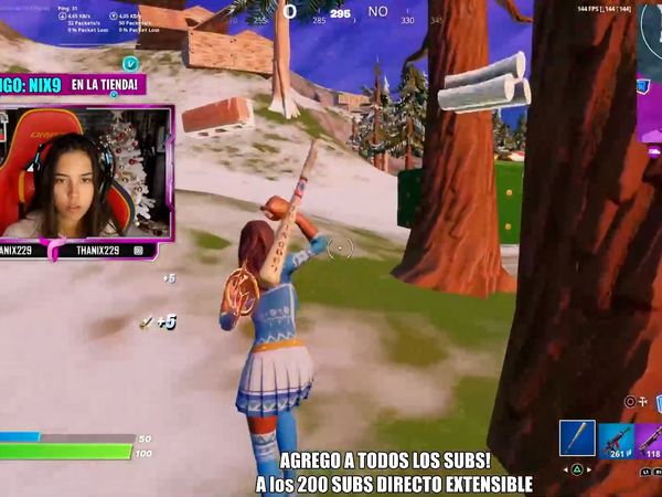 La jugadora Femenina de Fortnite De Estreno (ThaNix229) - Episodio 1