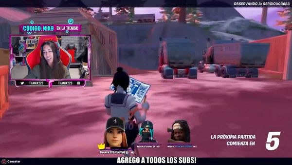 La jugadora Femenina de Fortnite De Estreno (ThaNix229) - Episodio 8