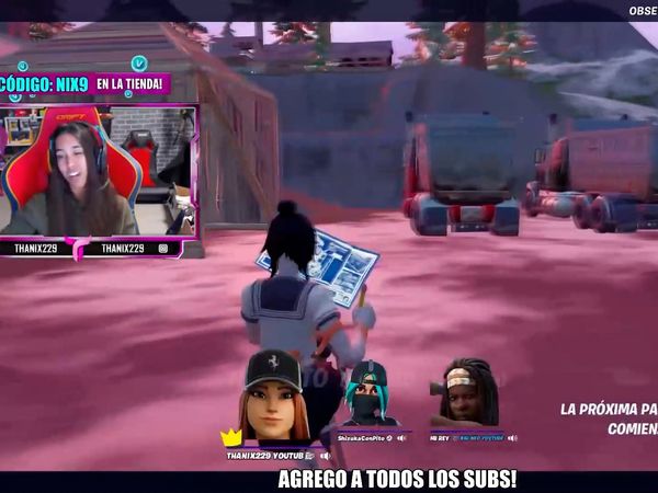 La jugadora Femenina de Fortnite De Estreno (ThaNix229) - Episodio 8