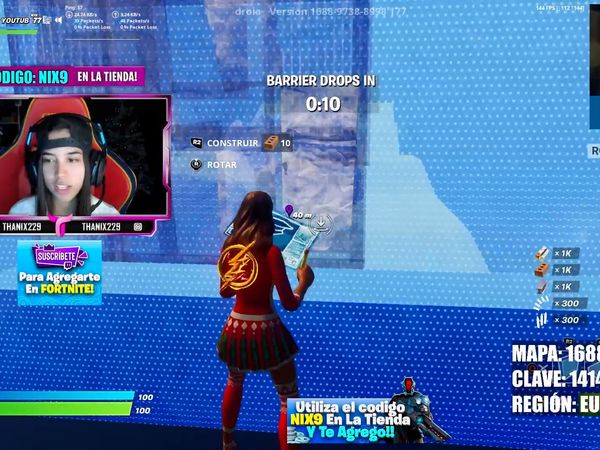 La jugadora Femenina de Fortnite De Estreno (ThaNix229) - Episodio 12
