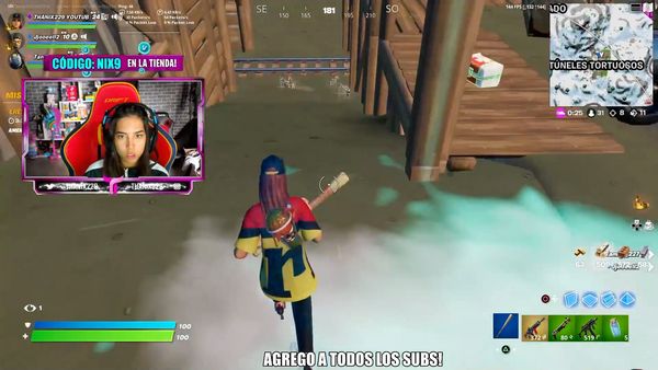 La jugadora Femenina de Fortnite De Estreno (ThaNix229) - Episodio 23