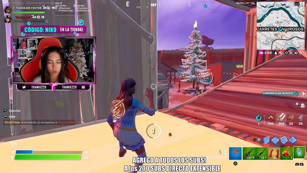 La jugadora Femenina de Fortnite De Estreno (ThaNix229) - Episodio 33