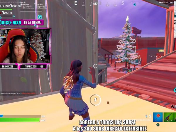 La jugadora Femenina de Fortnite De Estreno (ThaNix229) - Episodio 33