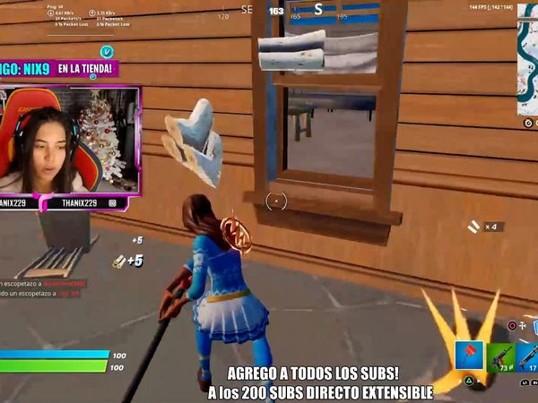 La jugadora Femenina de Fortnite De Estreno (ThaNix229) - Episodio 2