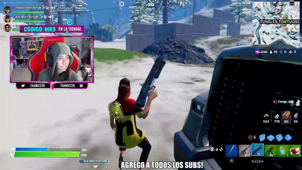 La jugadora Femenina de Fortnite De Estreno (ThaNix229) - Episodio 6