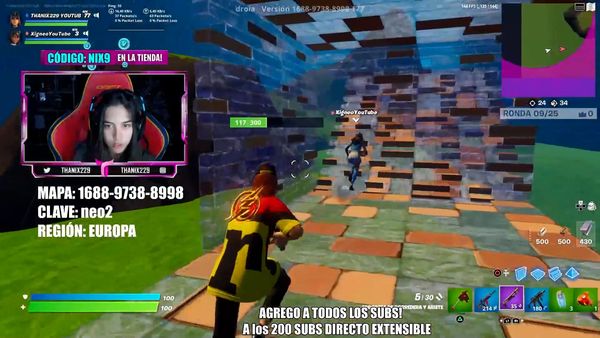 La jugadora Femenina de Fortnite De Estreno (ThaNix229) - Episodio 17