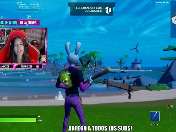 La jugadora Femenina de Fortnite De Estreno (ThaNix229) - Episodio 18
