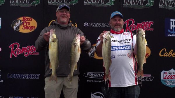 National Walleye Tour - NWT Championship Lake Erie - Huron, OH Part 1