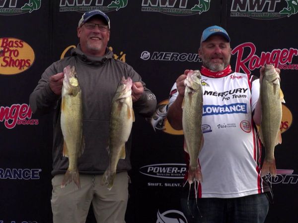 National Walleye Tour - NWT Championship Lake Erie - Huron, OH Part 1