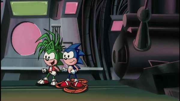 Sonic y su banda - La nave espacial