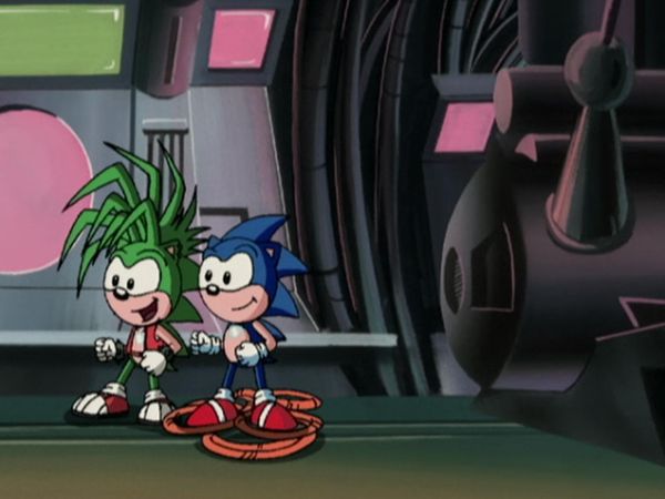 Sonic y su banda - La nave espacial