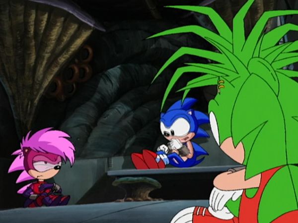 Sonic y su banda - El hedgehog de la máscara de hierro