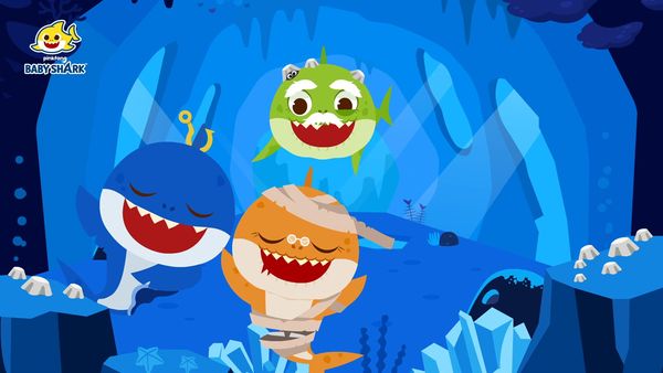 Baby Shark Special Song - Knock, Knock, Hogi's Halloween Ep.1