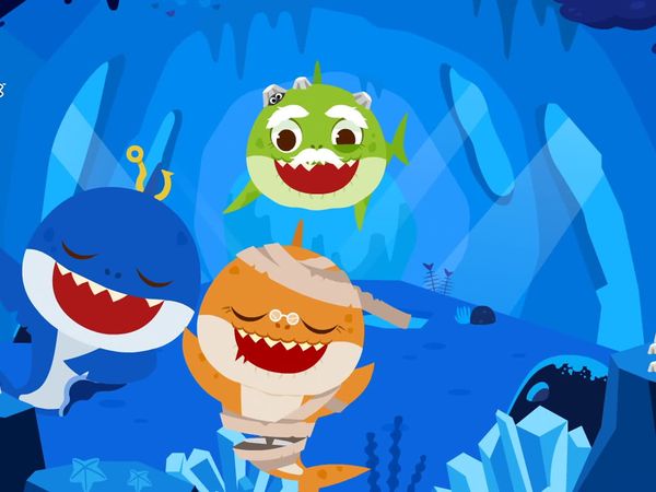 Baby Shark Special Song - Knock, Knock, Hogi's Halloween Ep.1