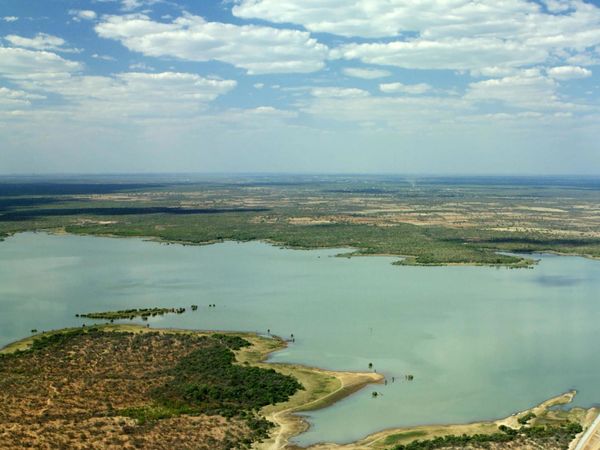 Afrika sett fra luften - Botswana