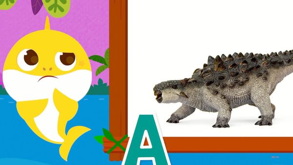 Learn ABC with Baby Shark - Learn ABC with Baby Shark - Dinosaur Ep.1