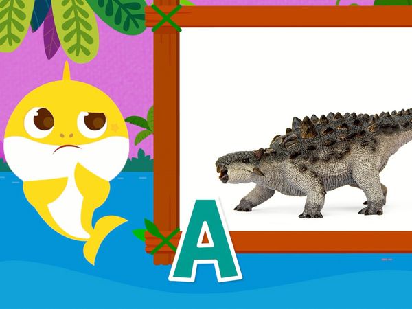 Learn ABC with Baby Shark - Learn ABC with Baby Shark - Dinosaur Ep.1