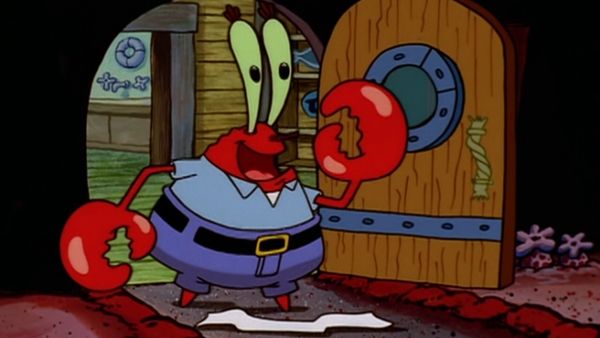 Bob Esponja Calça Quadrada - O acompanhante / O funcionário do mês