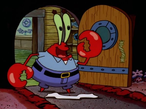 Bob Esponja Calça Quadrada - O acompanhante / O funcionário do mês