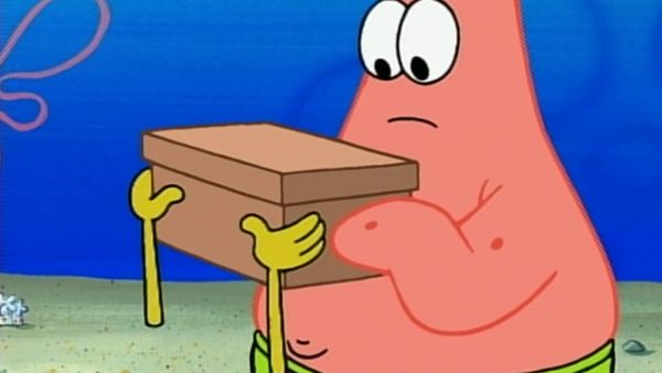 Bob Esponja Calça Quadrada - A caixa secreta / Doidos pela banda