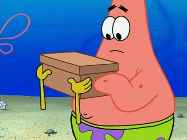 Bob Esponja Calça Quadrada - A caixa secreta / Doidos pela banda