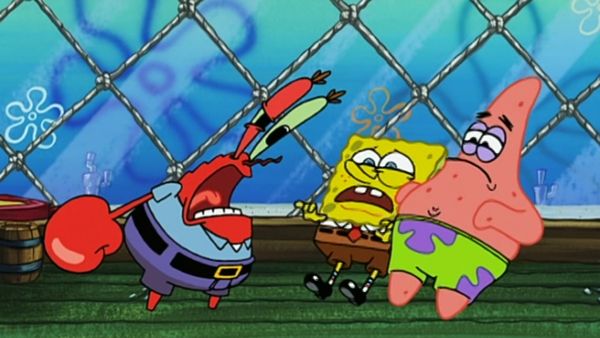 Bob Esponja Calça Quadrada - Boca de marinheiro / Artista desconhecido