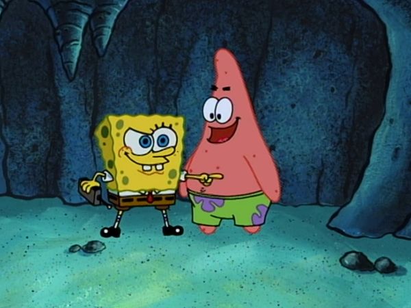 Bob Esponja Calça Quadrada - O Homem Sereia e o Mexilhãozinho III / Piadas de esquilos