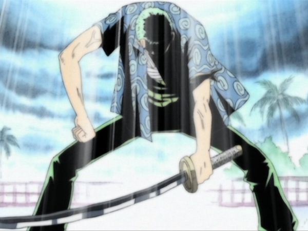 One Piece - Luffy Afoga! Zoro vs. Hatchan, O Polvo!