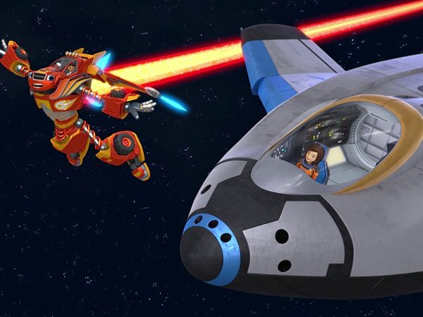 Blaze e os Monster Machines - Robôs No Espaço