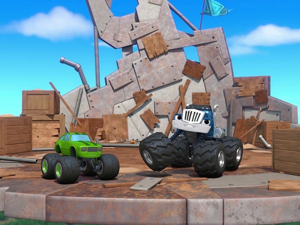 Blaze e os Monster Machines - Equipe de construção ao resgate