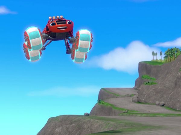 Blaze e os Monster Machines - Super pneus!