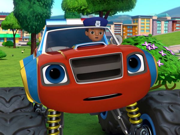 Blaze e os Monster Machines - Policial Blaze