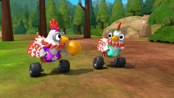 Blaze e os Monster Machines - O Circo das Galinhas