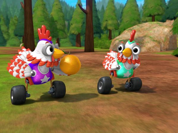 Blaze e os Monster Machines - O Circo das Galinhas